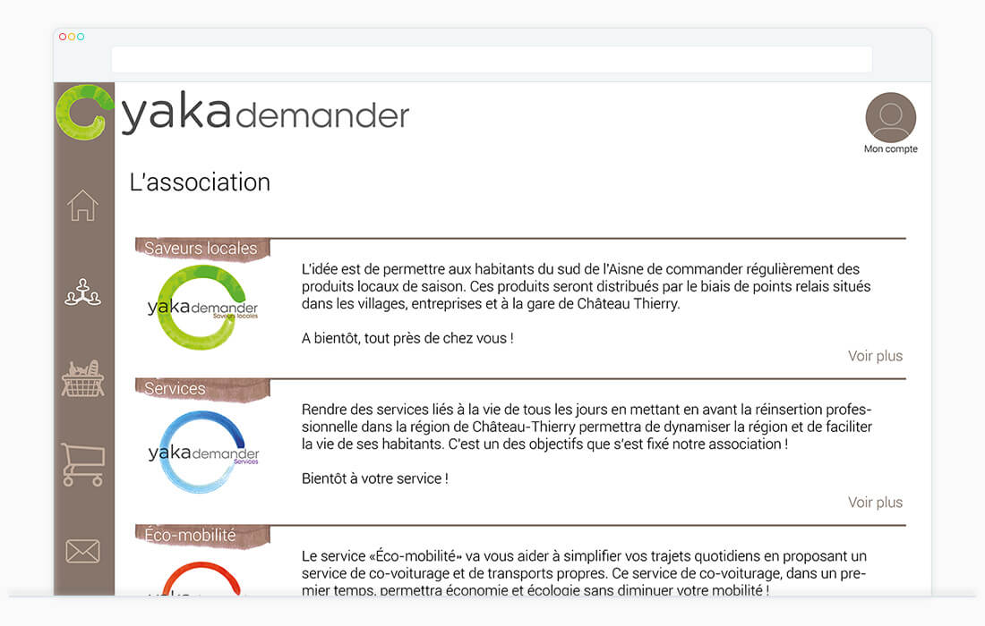 yaka demander webdesign interface e-commerce